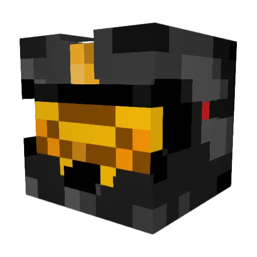 Snopps001 Minecraft avatar head, 3D render