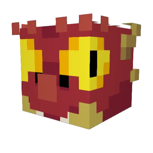 SnoringBush Minecraft avatar head, 3D render