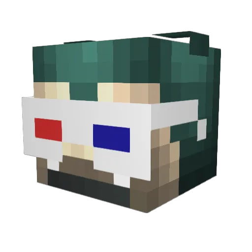 Snorlax_Br Minecraft avatar head, 3D render