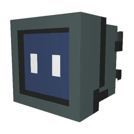 Snouko Minecraft avatar head, 3D render