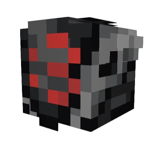 SnowCap_ Minecraft avatar head, 3D render