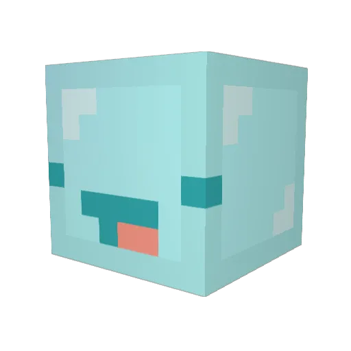 SnowJohn5 Minecraft avatar head, 3D render