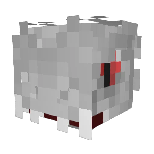 SnowTiger777 Minecraft avatar head, 3D render