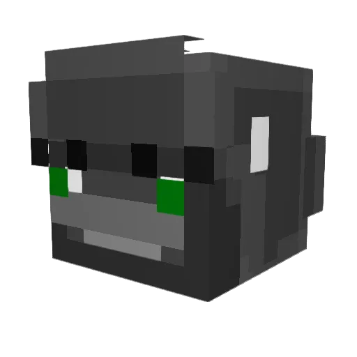 Snow_Leopard11 Minecraft avatar head, 3D render