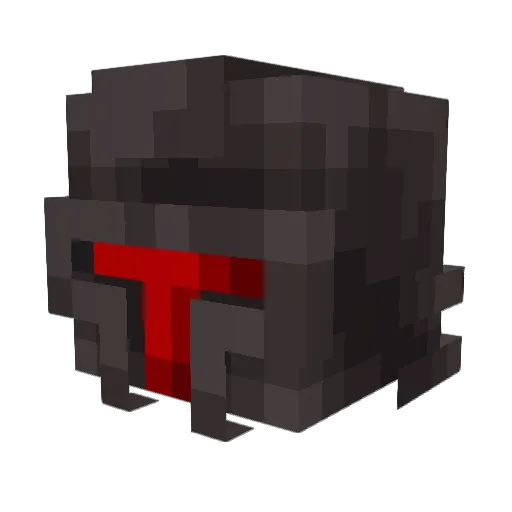 Snow_Scaylle Minecraft avatar head, 3D render