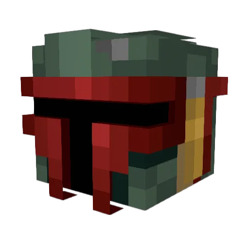 Snow_ytb Minecraft avatar head, 3D render