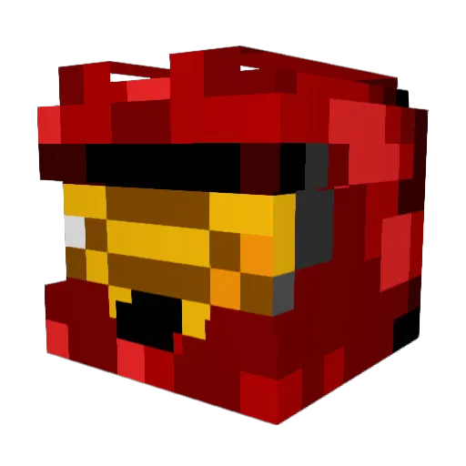 Snowball123410 Minecraft avatar head, 3D render