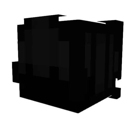Snowball461 Minecraft avatar head, 3D render