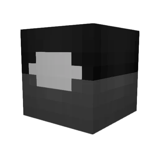 Snowdzn Minecraft avatar head, 3D render