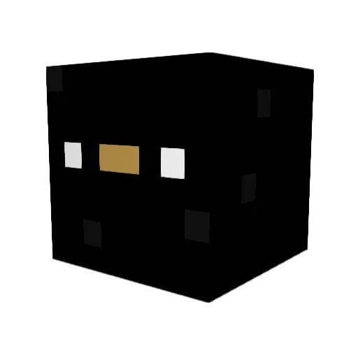 SnowiSno Minecraft avatar head, 3D render