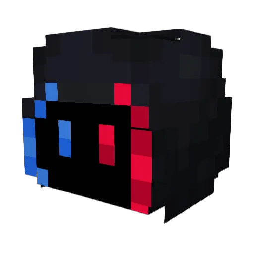 SnowiestOcean10 Minecraft avatar head, 3D render