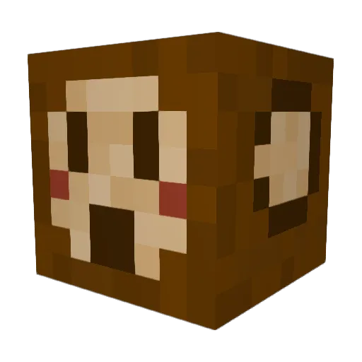 SnowmanKing2200 Minecraft avatar head, 3D render
