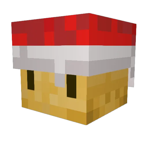 Snowy_Spud Minecraft avatar head, 3D render