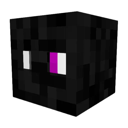 SnowyyWolf Minecraft avatar head, 3D render