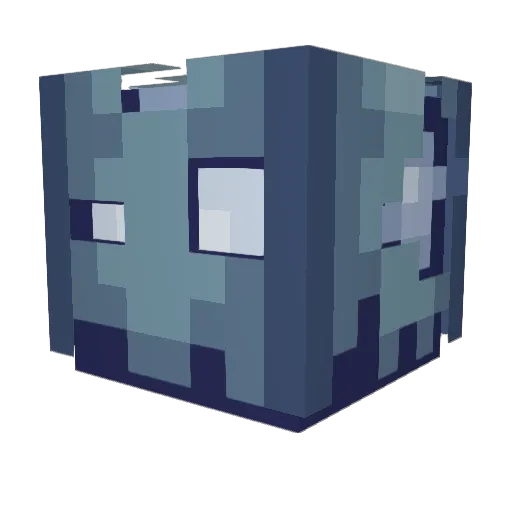 Snozzy744 Minecraft avatar head, 3D render
