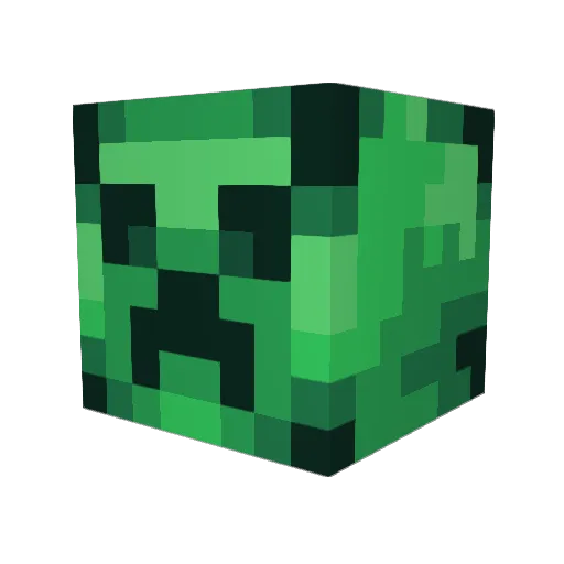 SnrVoldemar Minecraft avatar head, 3D render