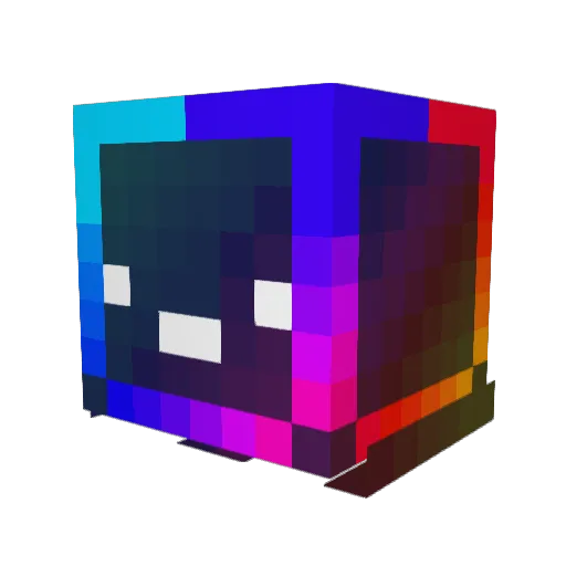 Snu17 Minecraft avatar head, 3D render