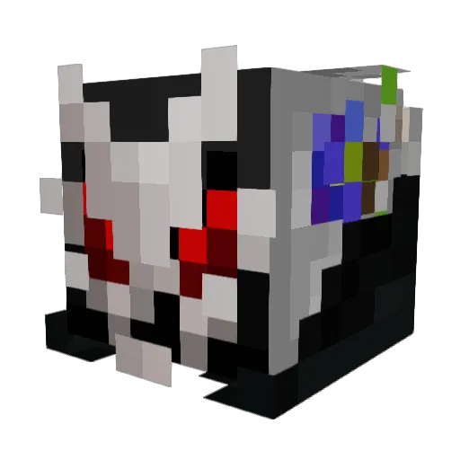 Snufi03 Minecraft avatar head, 3D render