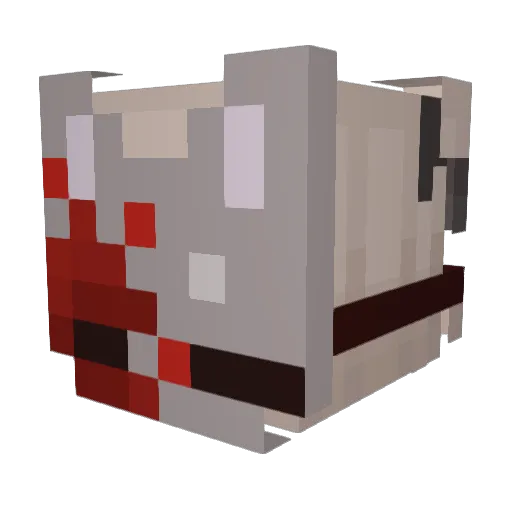 SnugKargo Minecraft avatar head, 3D render