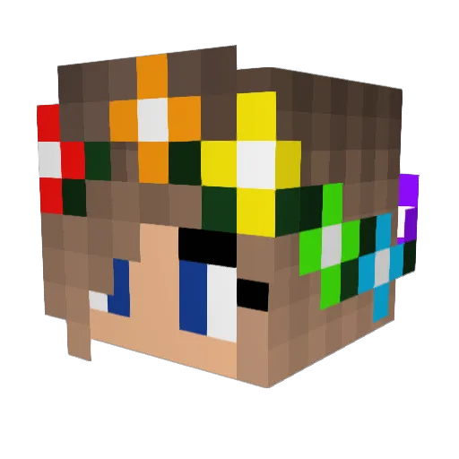 Snullepus2605 Minecraft avatar head, 3D render