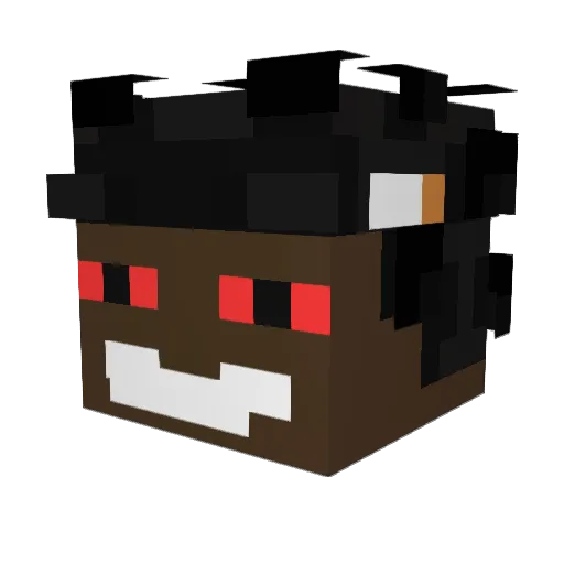 Snus__Enjoyer Minecraft avatar head, 3D render