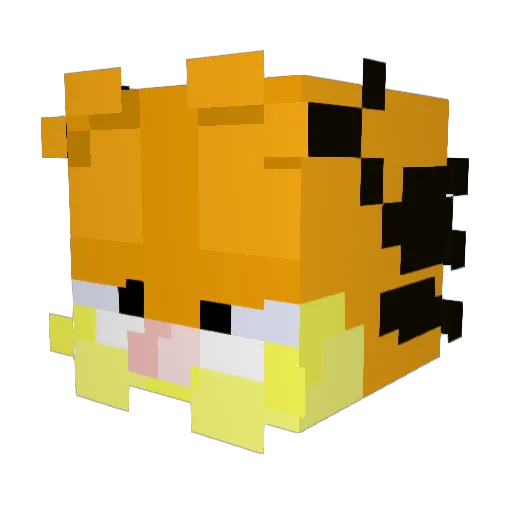 SnxBmx Minecraft avatar head, 3D render