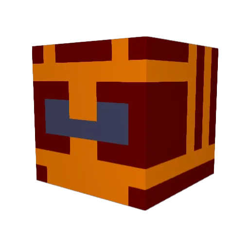 Snywalk Minecraft avatar head, 3D render