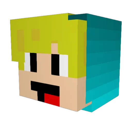 So0pErCo0p Minecraft avatar head, 3D render