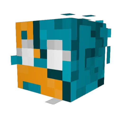 SoAirManiac Minecraft avatar head, 3D render