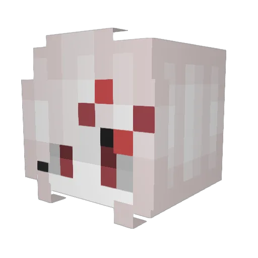 SoDa__X Minecraft avatar head, 3D render