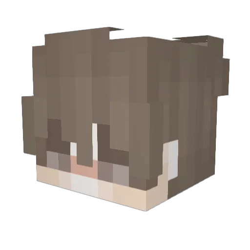 SoDrago Minecraft avatar head, 3D render