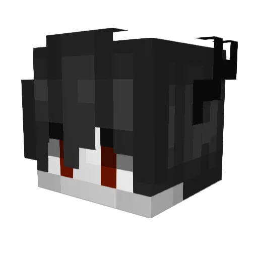 SoHertz__ Minecraft avatar head, 3D render