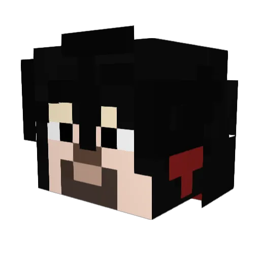 SoI_Invictus Minecraft avatar head, 3D render