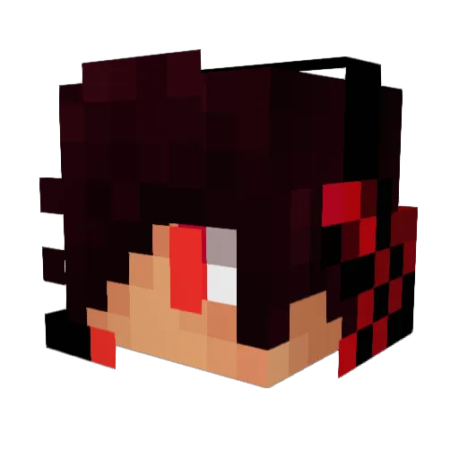 SoLd_tv Minecraft avatar head, 3D render