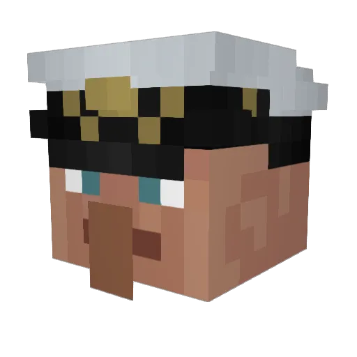 SoLee Minecraft avatar head, 3D render