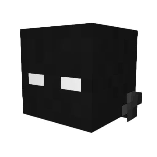 SoLo_Mace Minecraft avatar head, 3D render