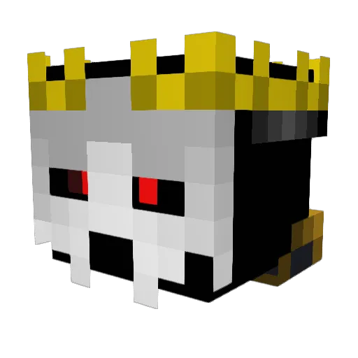 SoMR1 Minecraft avatar head, 3D render