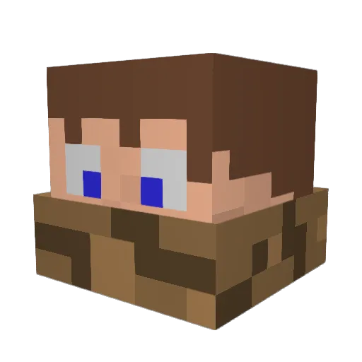 SoMiK89RUS Minecraft avatar head, 3D render