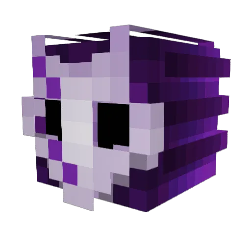 SoSlash Minecraft avatar head, 3D render