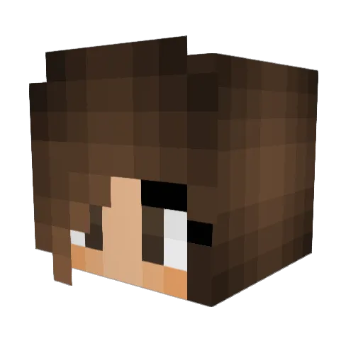 SoSo8912 Minecraft avatar head, 3D render