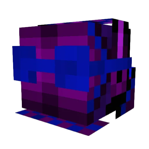 SoVeryPwnsome Minecraft avatar head, 3D render