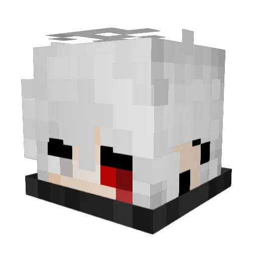 SoVexxed Minecraft avatar head, 3D render