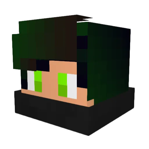 So_Bealst Minecraft avatar head, 3D render