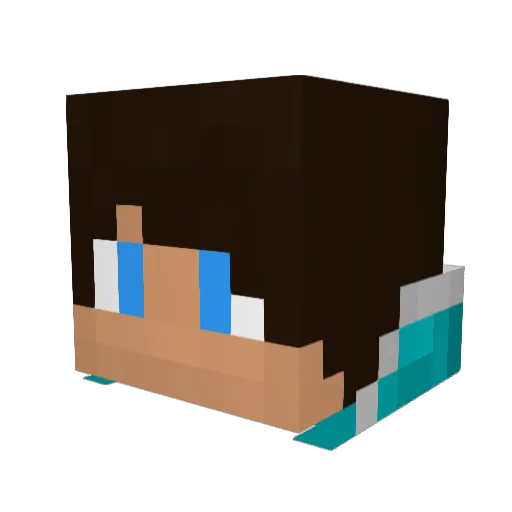So_Diablo Minecraft avatar head, 3D render