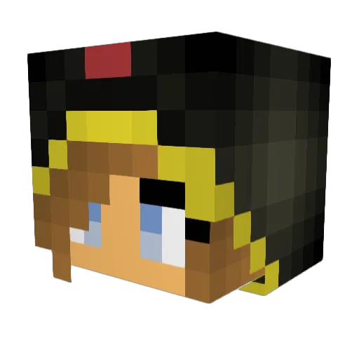 So_mindcraft Minecraft avatar head, 3D render