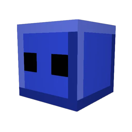 So_zek Minecraft avatar head, 3D render