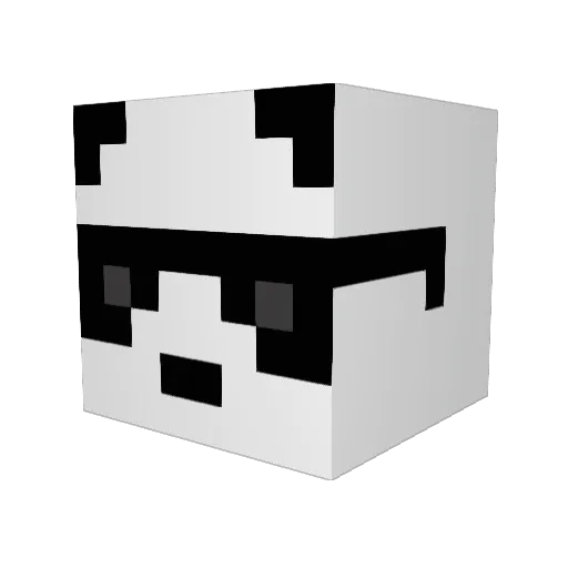 Soap116 Minecraft avatar head, 3D render