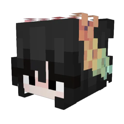 Soapie03 Minecraft avatar head, 3D render