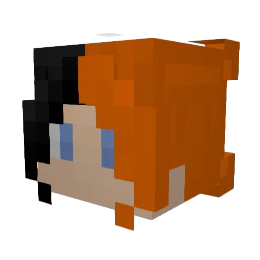 Soapisntclean Minecraft avatar head, 3D render