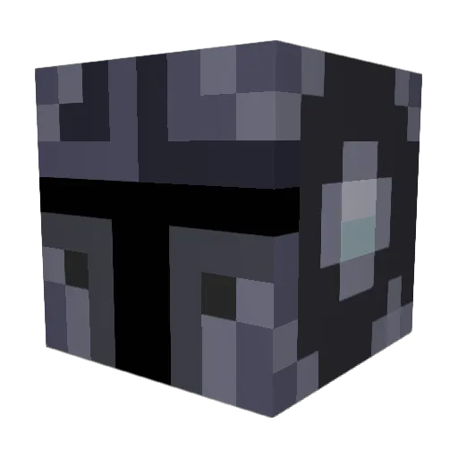 Soaprider Minecraft avatar head, 3D render